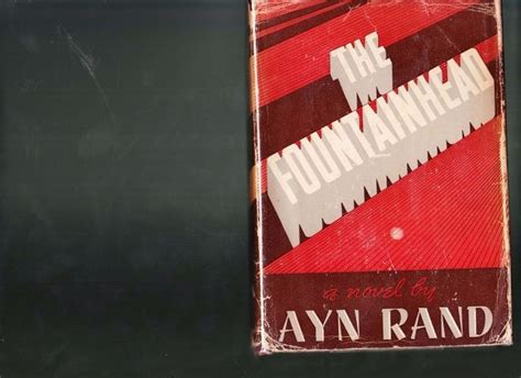 THE FOUNTAINHEAD BY AYN RAND A CLASSIC NOVEL 1943 Book Sale Rare