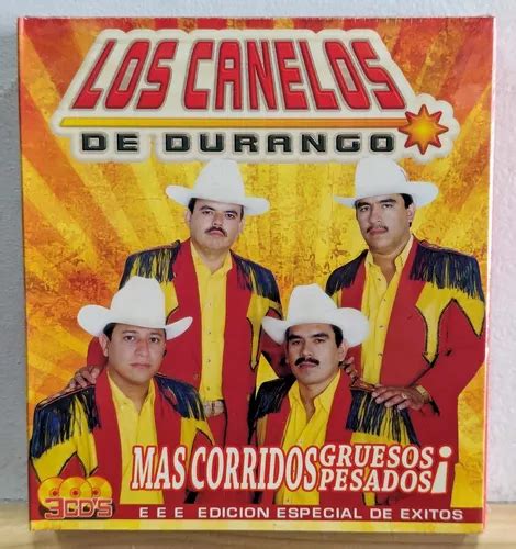 Los Canelos De Durango Mas Corridos Pesados 3cd Nuevo Envío gratis