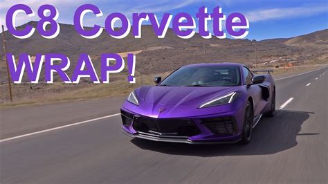 Wrapping Thestradman’s 2020 C8 Corvette Youtube