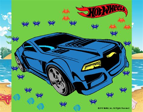 Dibujo de Hot Wheels 5 pintado por en Dibujos net el día 25 02 21 a las