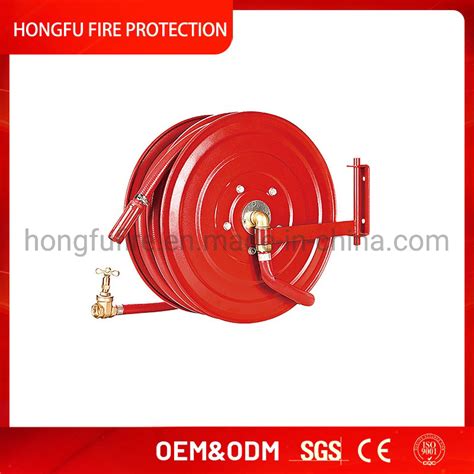 Swing Type Fire Hose Reel Retractable Hose Reel For Fire Fighting