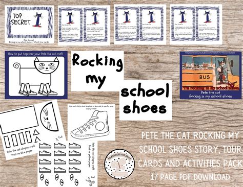 Pete the Cat - Rocking My School Shoes First Week of School Story, Tour