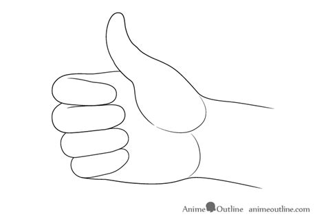 How To Draw A Thumbs Up 6 Easy Steps Sharethelinks