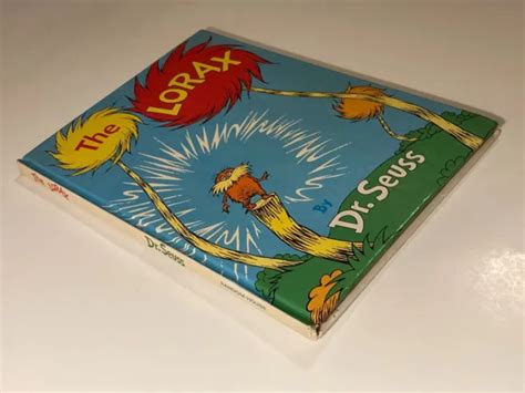 The Lorax By Dr Seuss 1971 Printing £1282 Picclick Uk