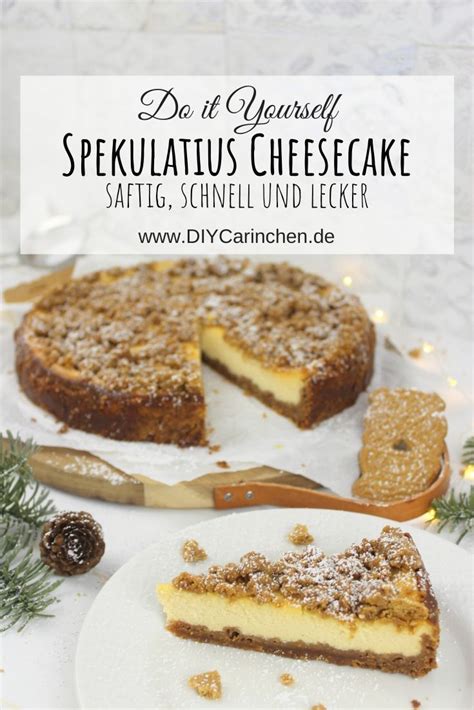 Rezept Saftiger Und Leckerer Spekulatius Cheescake Mit Keksboden