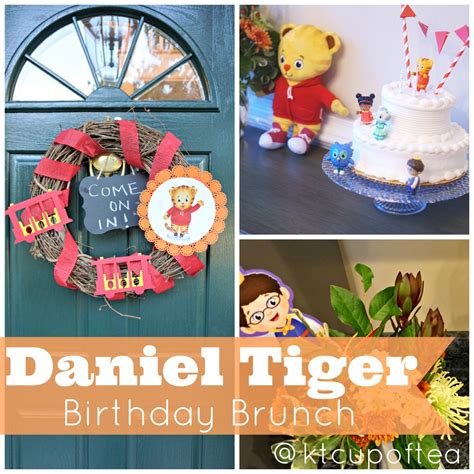 A Daniel Tiger Birthday Brunch | Cup of Tea