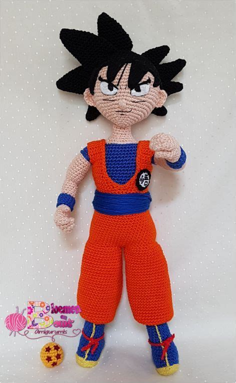 Goku Amigurumi Crochet Pattern