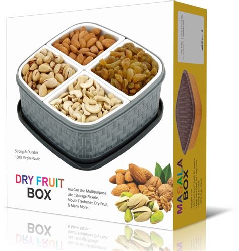 Square Dry Fruits Box Box Capacity In Gms Gms At Rs Piece In