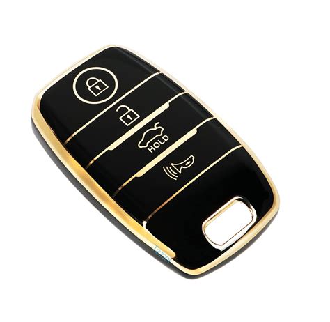 Tazzx Double TPU Material Key Cover Key Shell Compatible With Kia