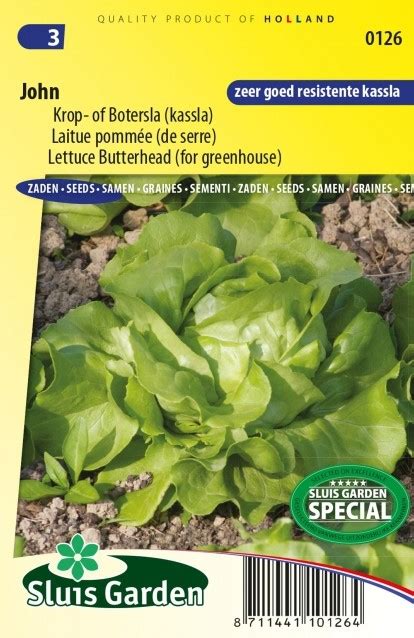 Buy Lettuce Butterhead John Order Seeds Online At