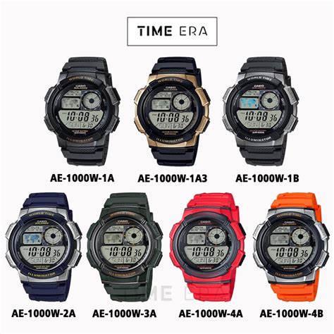 Jual Casio Original Ae1000 Ae 1000w Ae 1000w 1a Jam Tangan Pria