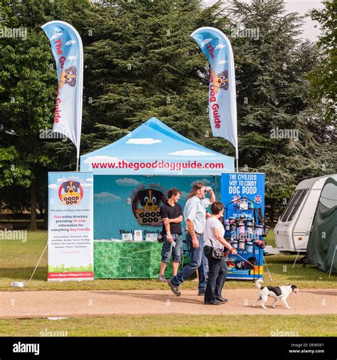 A Stand Selling Dog Poo Carriers At The All About Dogs Show At The