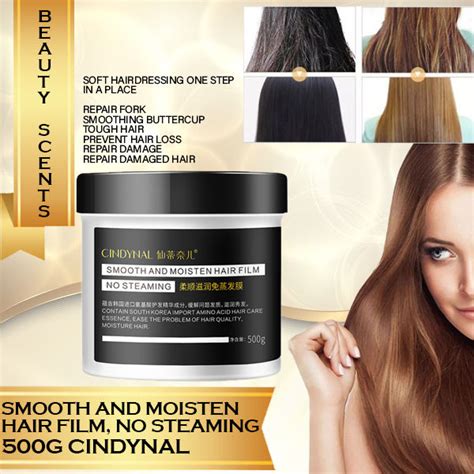 Cindynal Smooth And Moisten Hair Film No Steaming 500g Conditioner Nourishing Formula For