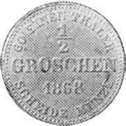 German States SAXE COBURG GOTHA 1 2 Groschen KM 148 Prices Values