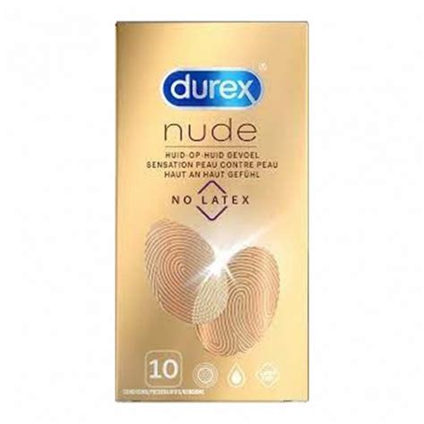 Durex Nude Sans Latex Sensation Peau Contre Peau Pr Servatifs
