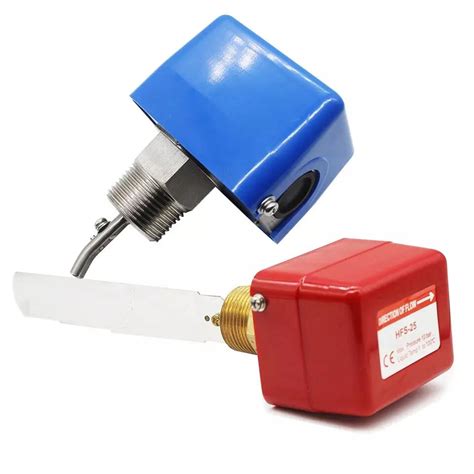 Electronic Liquid Water Flow Switch Hfs Spdt Temperature Control Sensor