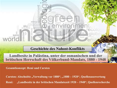 Pdf Geschichte Des Nahost Konflikts Landbesitz In Pal Stina Unter