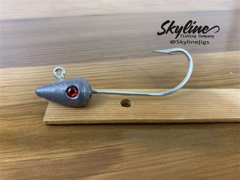 Jig Heads Extra Strong Hooks Skyline Fishing Company Skyline Jigs