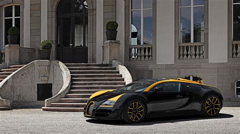 Bilder Bugatti 2014 Veyron Grand Sport Roadster Vitesse 2560x1440