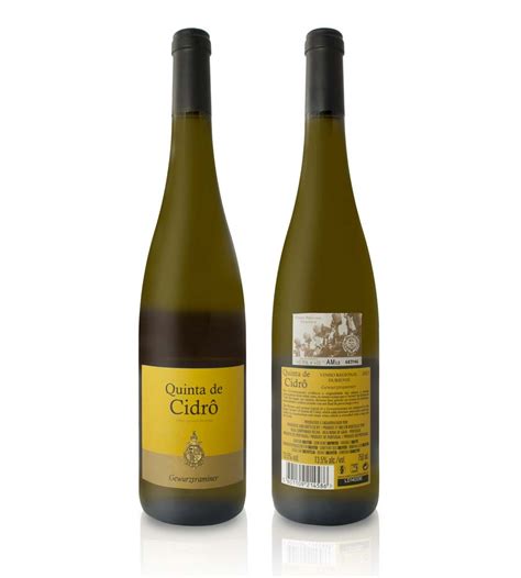 Vinho Branco Quinta de Cidrô Gewürztraminer 2021 75cl Douro Envio