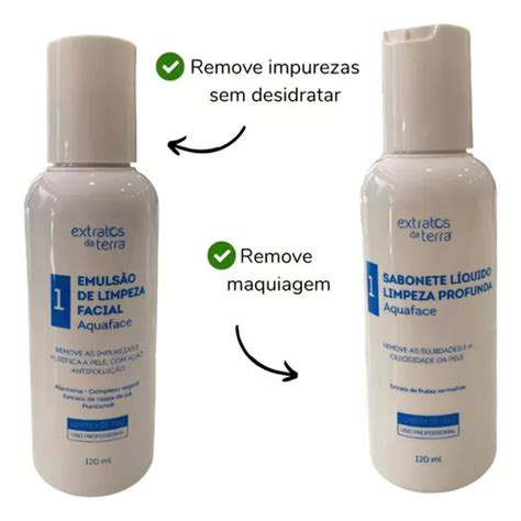 Kit Limpeza De Pele Completo Profissional Extratos Da Terra Mercadolivre