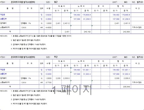 2023년 상반기 실내건축 일위대가 [엑셀 파일첨부 참고용]