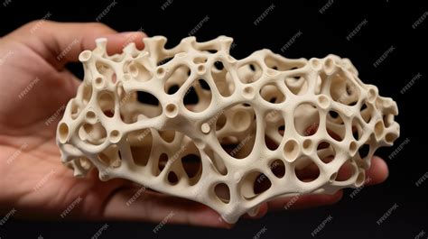 Premium Photo Human 3d Printed Bones Illustration Bone Equipment Medicine Surgery Dimensional