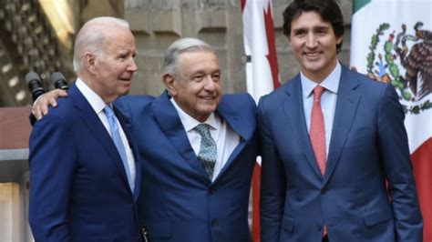 Cumbre De Líderes De América Del Norte Justin Trudeau Y Amlo Se Reúnen