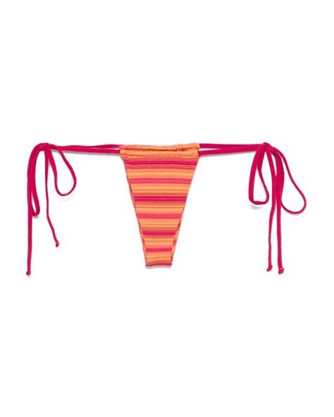 Frankie S Bikinis Tia Bikini Bottoms In Red Lyst UK