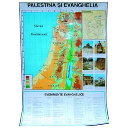 PALESTINA ŞI EVANGHELIA. Hartă