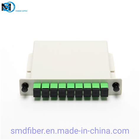 Singlemode Sc Apc Plc Splitter Fiber Optical Box For Ftth China Plc