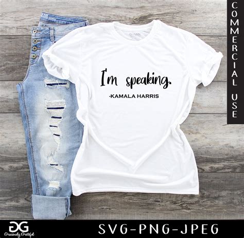 Im Speaking Svg Vice President Svg Kamala Harris Etsy