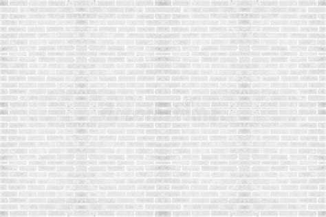 Abstract Weathered White Brick Wall Texture Background In Rural Room