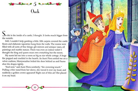 Walt Disney Book Scans Sleeping Beauty My Side Of The Story