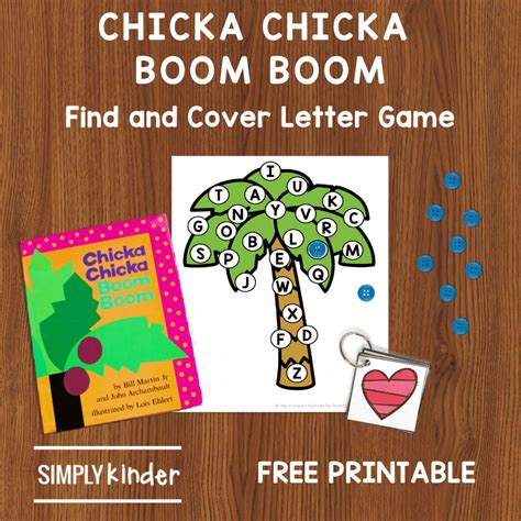 Chicka Chicka Boom Boom Activities: Free Alphabet Game - Simply Kinder