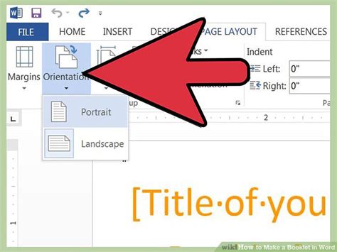 How To Make A Booklet In Word 12 Steps With Pictures WikiHow