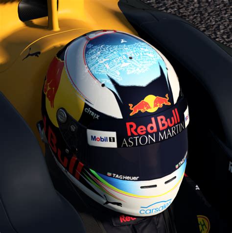 Daniel Ricciardo 2018 Helmet | OverTake (Formerly RaceDepartment)