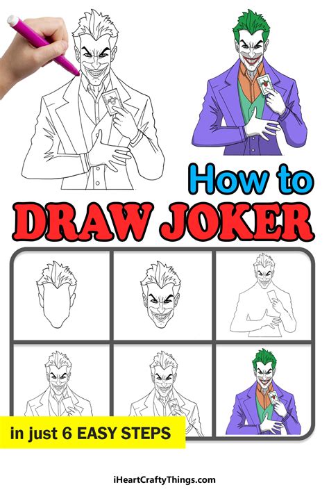 joker cartoon drawing