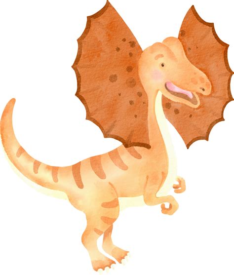 dinosaur watercolor clip art 15736066 PNG