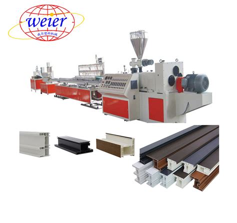 Upvc Window And Door Profile Extrusion Production Line Plastic