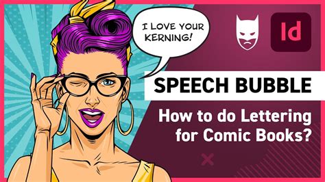 How To Make Speech Bubbles In Indesign Comic Book Lettering Youtube