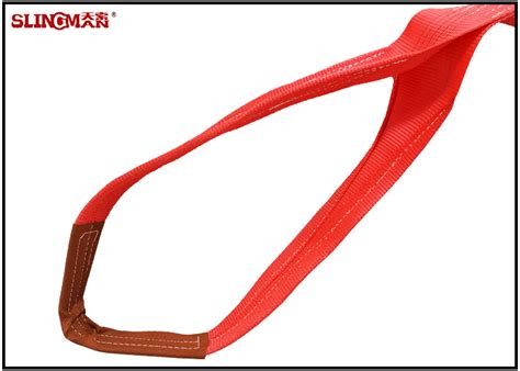 Lifting Hoisting Belt 5t Polyester Flat Anyaman Tali Anyaman