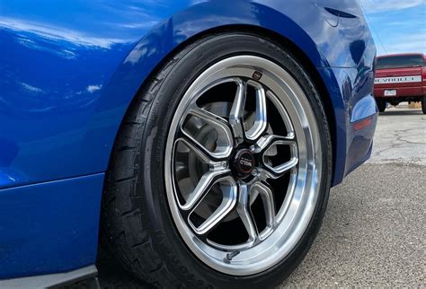 Ford Mustang Gt S550 Blue Weld Laguna S107 Wheel Front