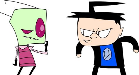 Invader Zim And Dib By Dsmchip On Newgrounds