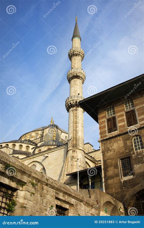 Blue Mosque Architecture in Istanbul Stock Image - Image of ahmet ...