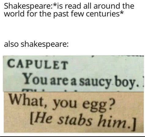 Funny Shakespeare Quotes Egg - ShortQuotes.cc