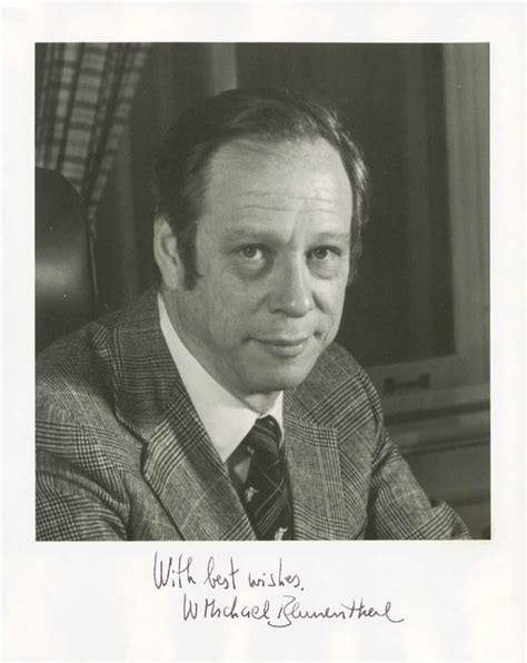 W Michael Blumenthal Autographed Signed Photograph Historyforsale