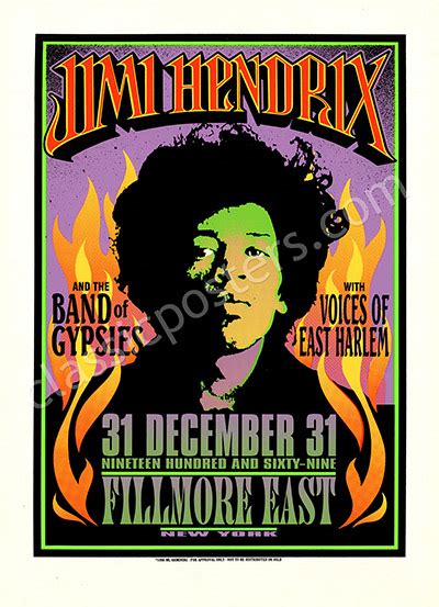 Fillmore East 12/31/69 - MOD-MAR.1996.01.01 - Classic Posters