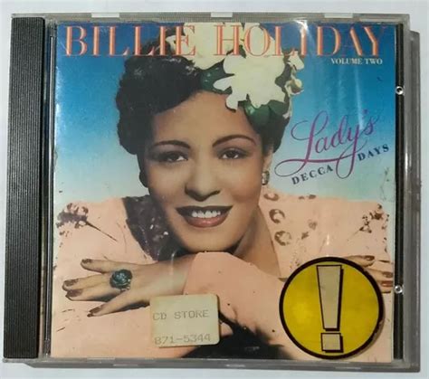 Cd Billie Holiday Vol Sebo Refugio Cultural Mercadolivre