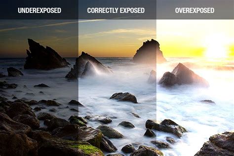 Exposure Comparison, Overexposure to Underexposure | Beach photography ...